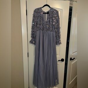 ASOS DESIGN MATERNITY DRESS IN LILAC